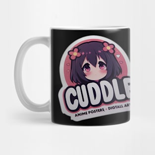 Cuddle : Prints & designs Merchandise Mug